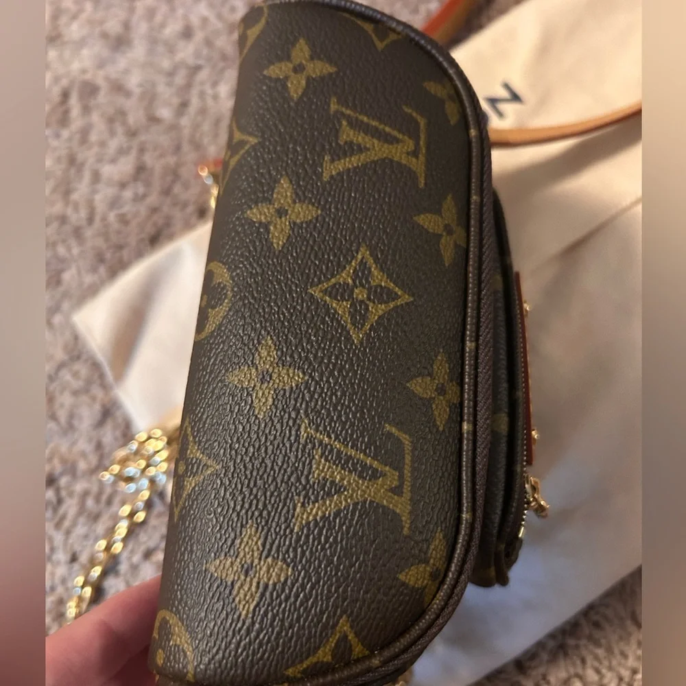 Louis Vuitton Brown Monogram Mini Bumbag with Gold Hardware